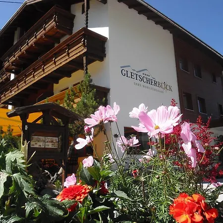 Gletscherblick Sankt Leonhard im Pitztal