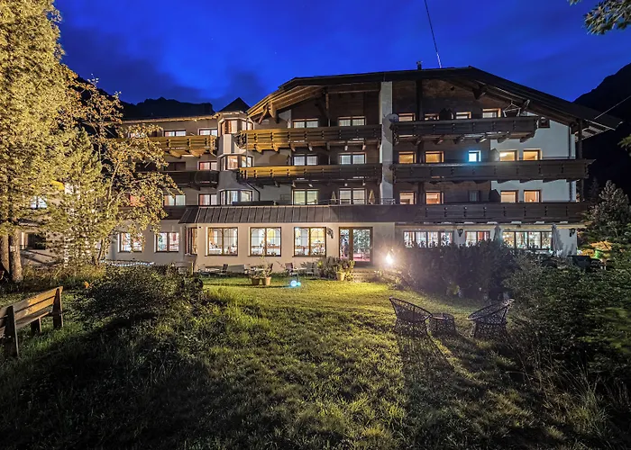 Gletscherblick Sankt Leonhard im Pitztal