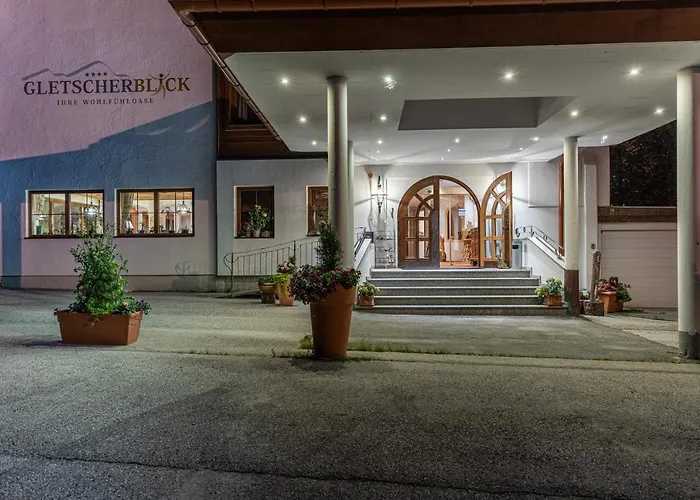 Gletscherblick Sankt Leonhard im Pitztal