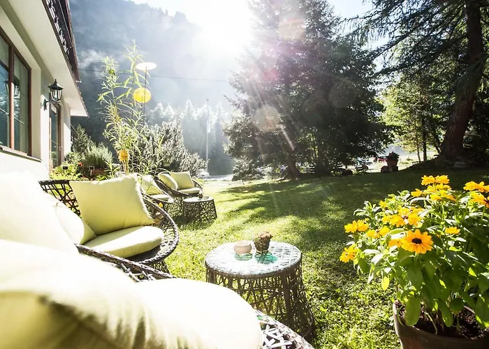 Gletscherblick Sankt Leonhard im Pitztal